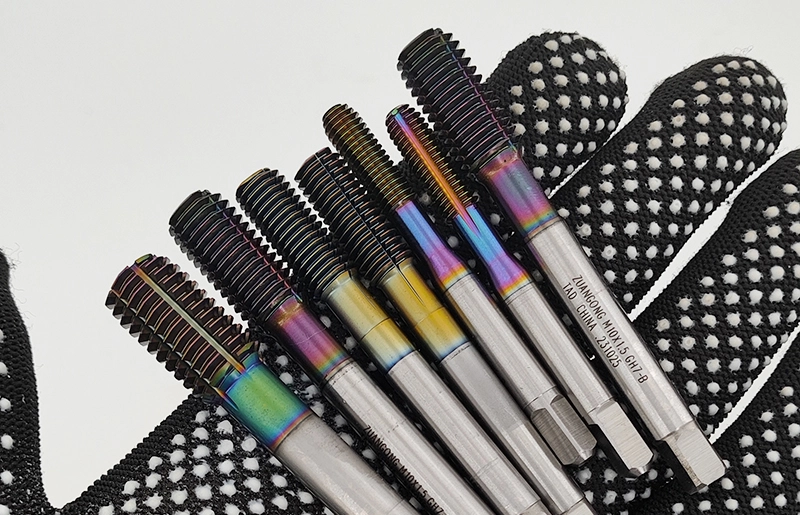 Colorful Machine Taps | Precision Thread Cutting Tools for Metalworking