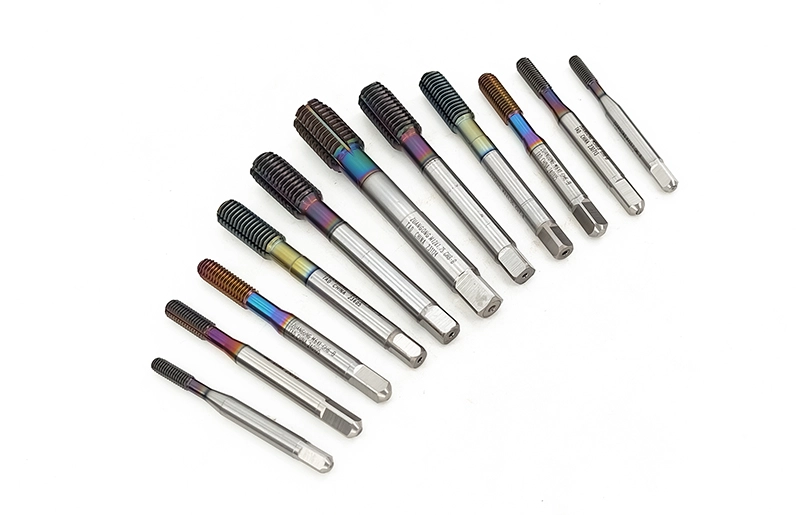 Colorful Machine Taps | Precision Thread Cutting Tools for Metalworking