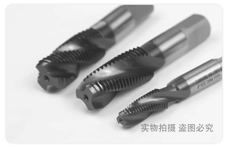 Spiral Point Machine Taps for Efficient Through Hole Threading