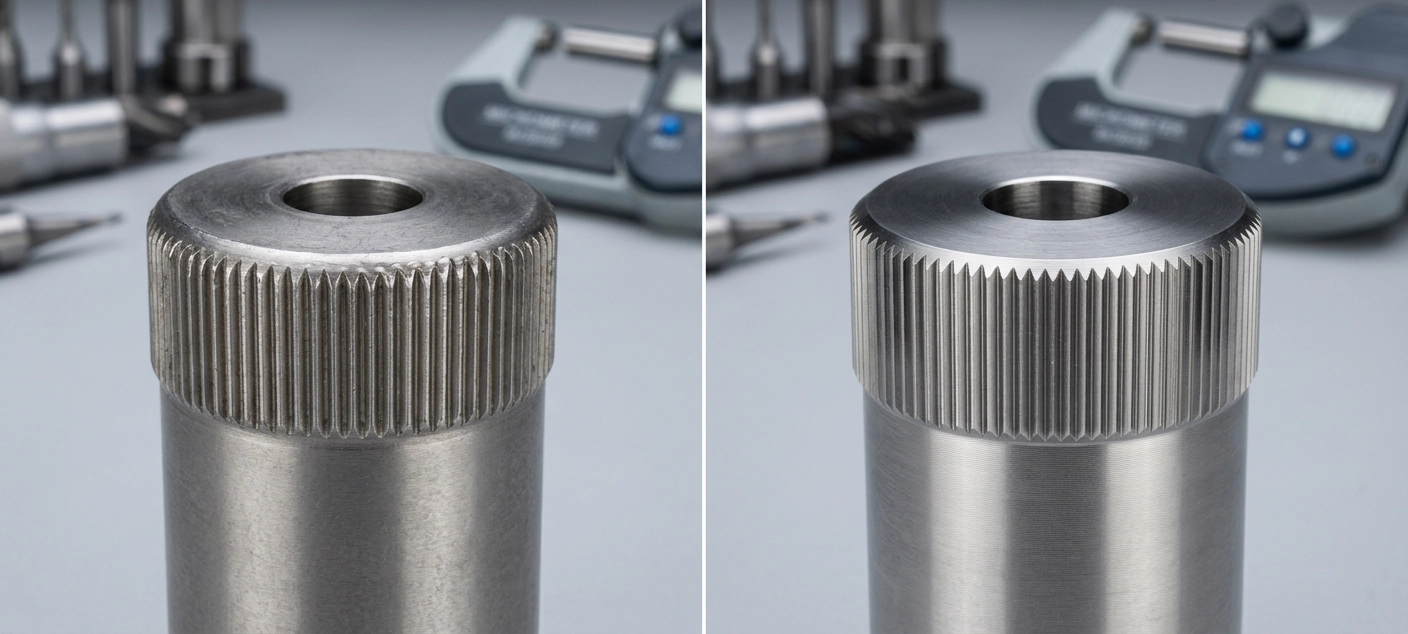 How Single-Wheel Cutting Knurling Tools Solve Thin-Walled Precision Machining Challenges